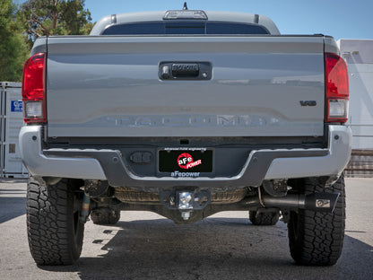 aFe Apollo GT 2.5-3in SS Cat-Back Exhaust w/ Black Tip | Toyota Tacoma (16-22) (49-46063-B)