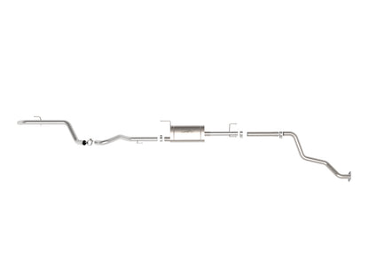 aFe MACH Force-Xp Hi-Tuck 2.5in 304 SS Cat-Back Exhaust | Toyota Tacoma (11-25) (49-46072)