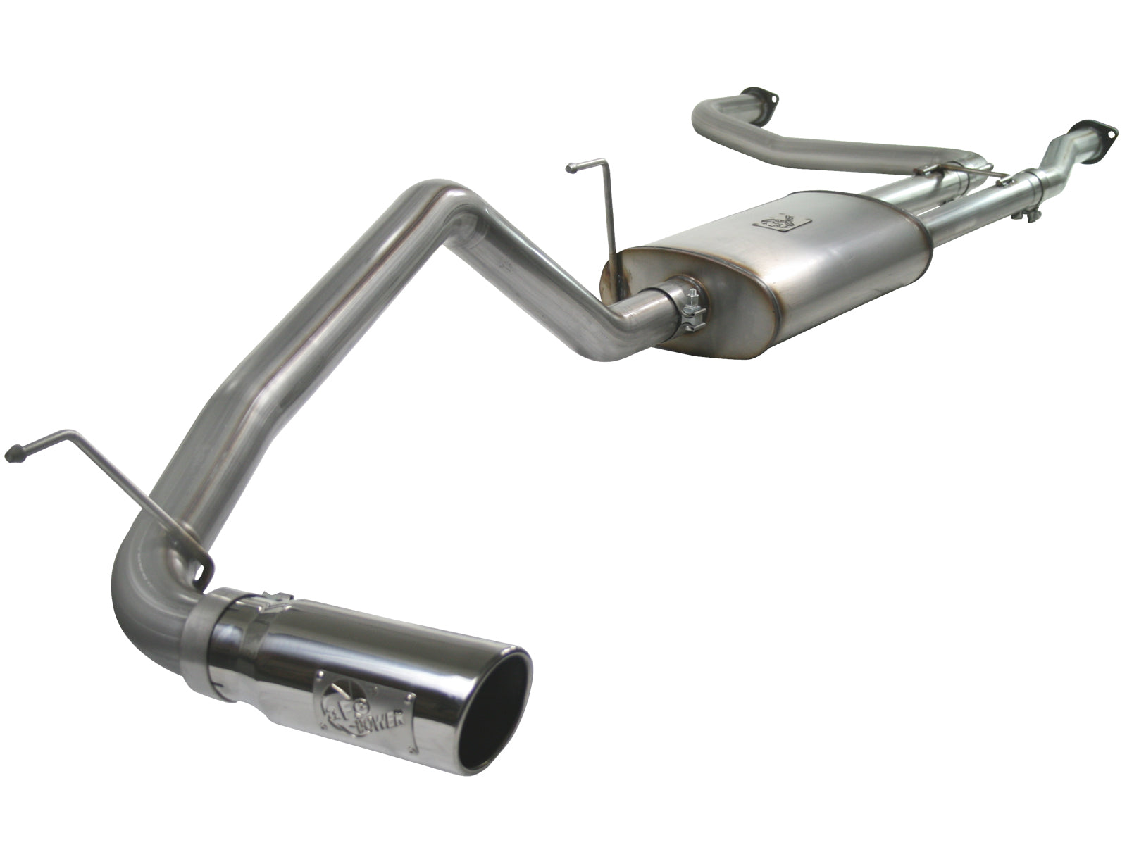 aFe MACH Force-XP 2.5-3in SS Cat-Back Exhaust | Nissan Titan (04-15) (49-46102-B)