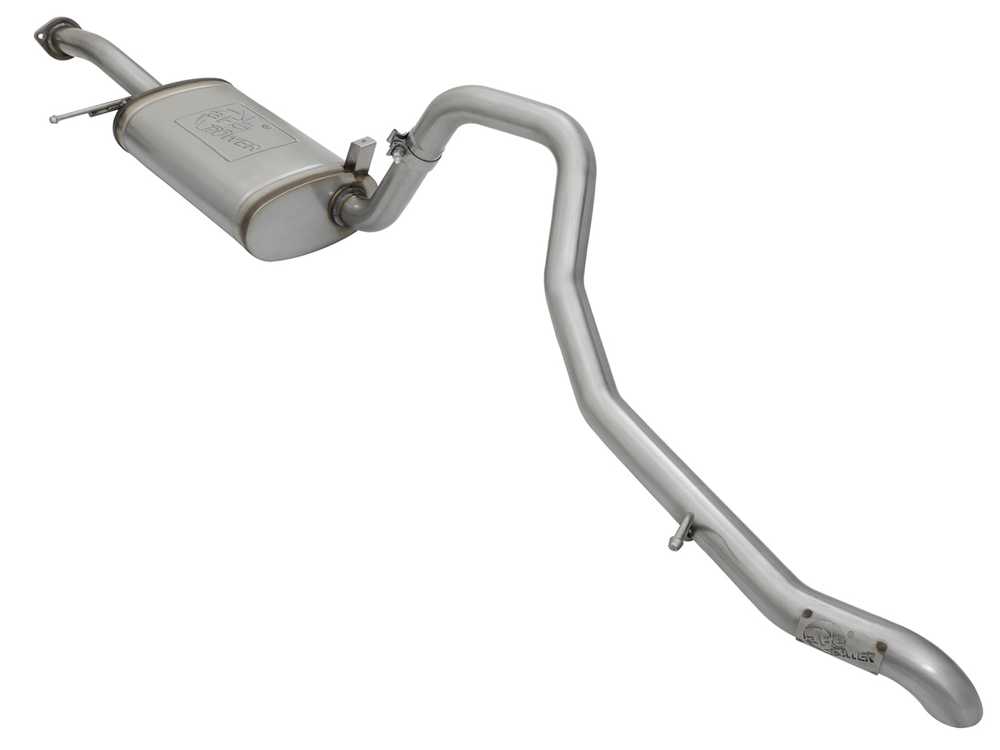 aFe MACH Force-Xp 2-1/2in SS Cat-Back Hi-Tuck Exhaust | Nissan Patrol Y61 I6-4.8L (01-16) (49-46122)