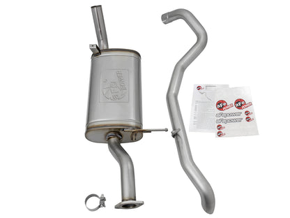 aFe MACH Force-Xp 2-1/2in SS Cat-Back Hi-Tuck Exhaust | Nissan Patrol Y61 I6-4.8L (01-16) (49-46122)