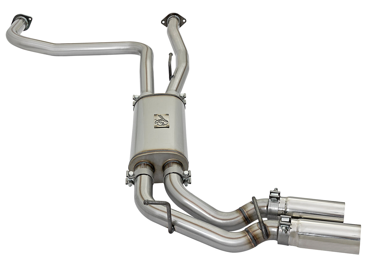 aFe Rebel Series 3in 409SS Cat-Back Exhaust | Nissan Titan V8 5.6L (04-15) (49-46124-P)