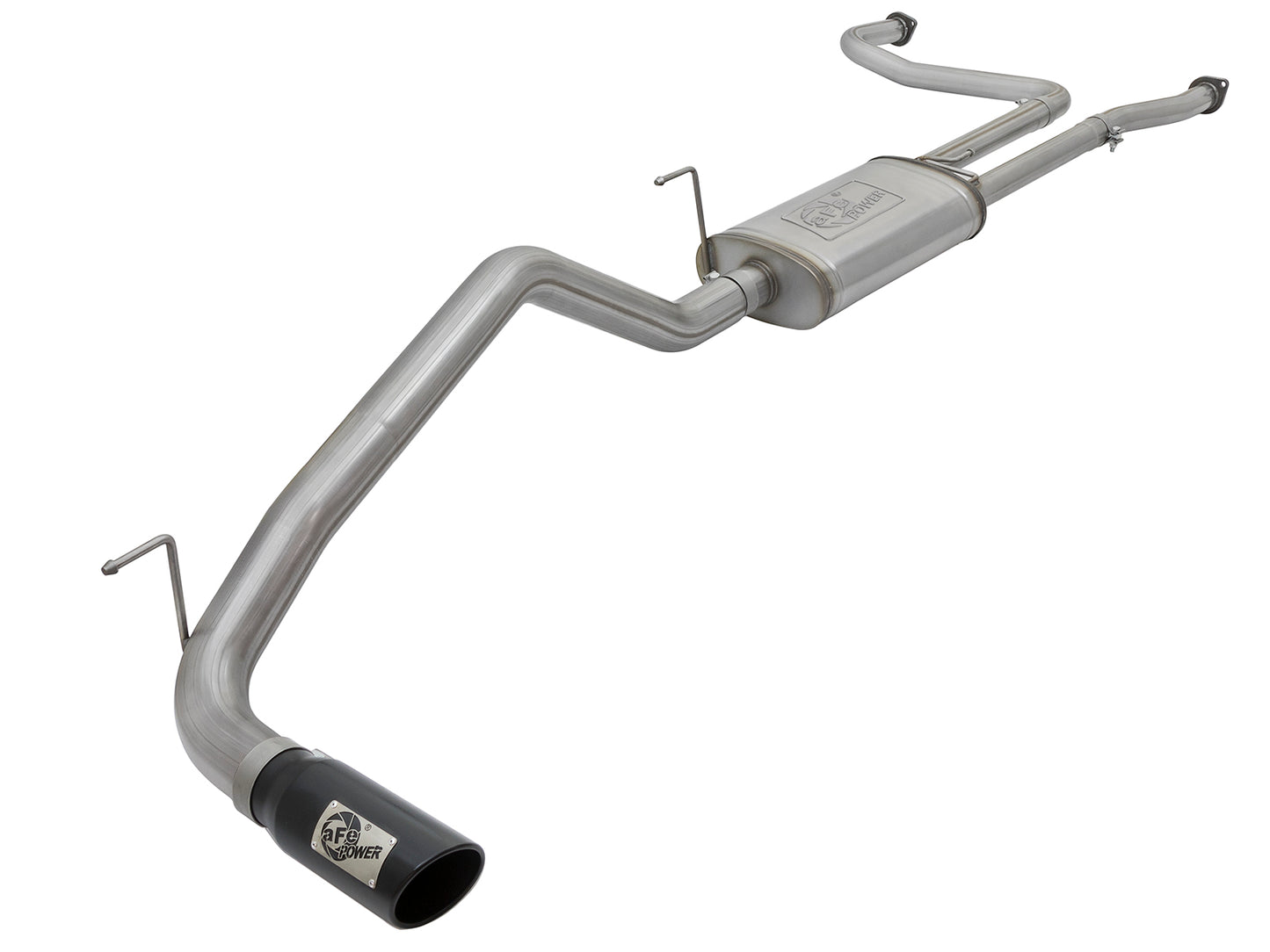 aFe MACH Force-Xp 2.5in SS Cat-Back Exhaust Nissan Titan 17-19 V8-5.6L (49-46125-B)