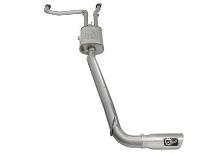 aFe 2-1/2" Cat-Back Exhaust System w/ Polished Tip | Nissan Titan XD V8 5.6L (16-17) (49-46125-P)