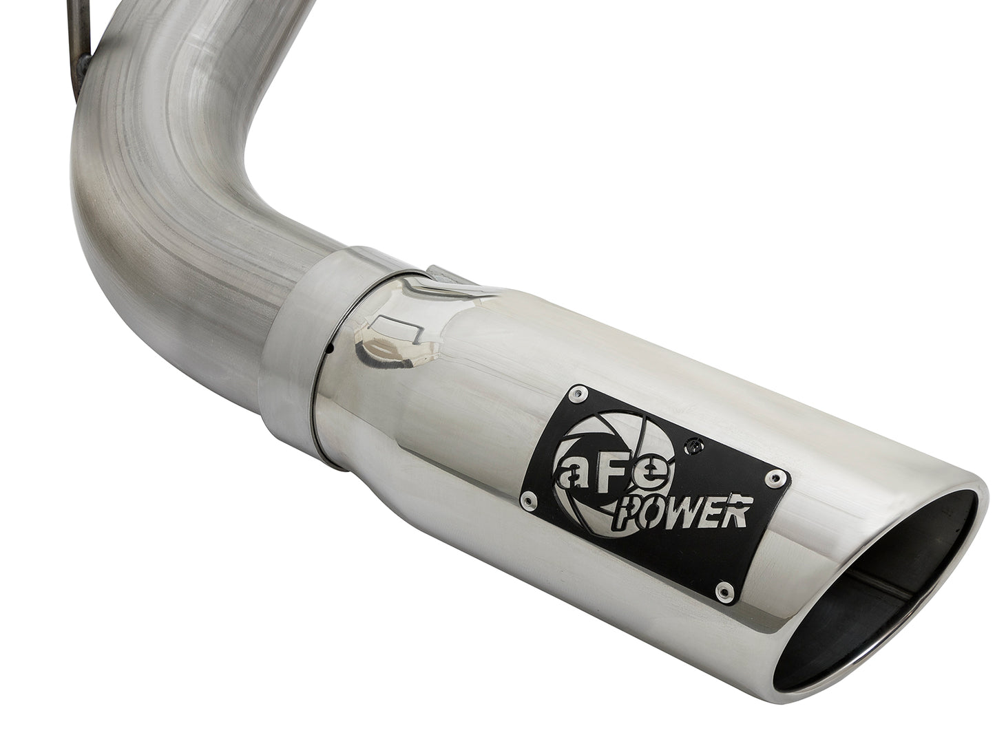 aFe 2-1/2" Cat-Back Exhaust System w/ Polished Tip | Nissan Titan XD V8 5.6L (16-17) (49-46125-P)