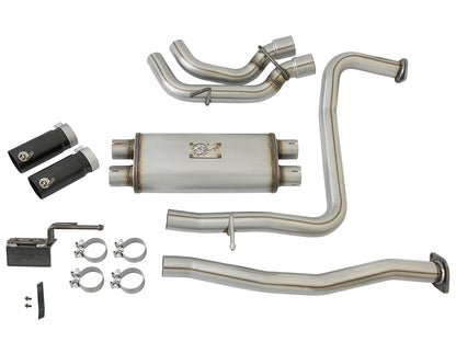 aFe Rebel Series 2-1/2 SS Cat-Back Exhaust | Nissan Titan V8 5.6L (16-17) (49-46126-B)