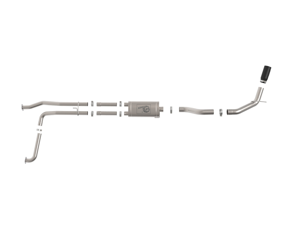 aFe 3-4in Stainless Steel Cat-Back Exhaust System | Nissan Titan XD V8-5.6L (16-19) (49-46135-B)