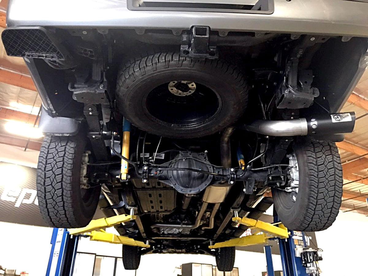 aFe 3-4in Stainless Steel Cat-Back Exhaust System | Nissan Titan XD V8-5.6L (16-19) (49-46135-B)