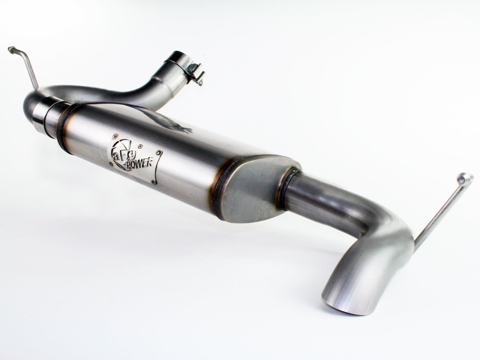 aFe 2.5in SS Axle-Back Exhaust Jeep Wrangler V6 3.6/3.8L (07-17) (49-46219)