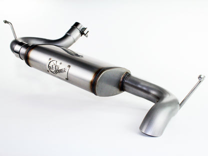 aFe 2.5in SS Axle-Back Exhaust Jeep Wrangler V6 3.6/3.8L (07-17) (49-46219)