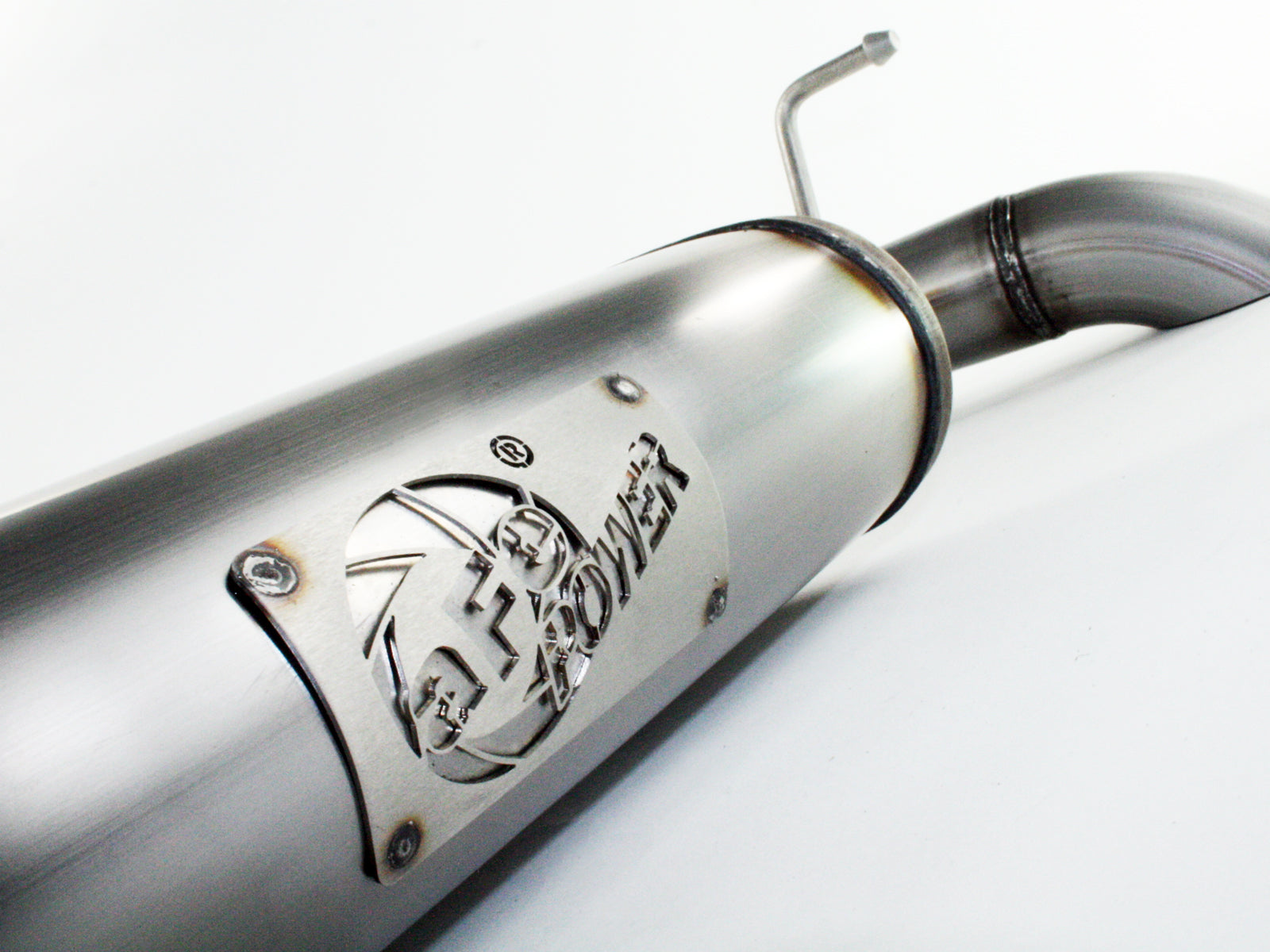 aFe 2.5in SS Axle-Back Exhaust Jeep Wrangler V6 3.6/3.8L (07-17) (49-46219)