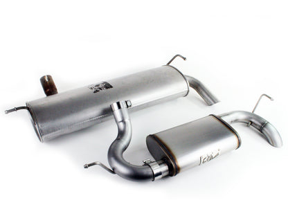 aFe 2.5in SS Axle-Back Exhaust Jeep Wrangler V6 3.6/3.8L (07-17) (49-46219)