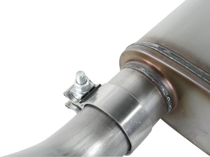 aFe 2.5in 409SS Cat-Back Exhaust | Jeep Wrangler TJ 97-06 I6-4.0L (49-46223)