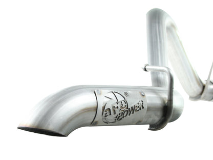aFe 2.5in 409SS Cat-Back Exhaust | Jeep Wrangler TJ 97-06 I6-4.0L (49-46223)
