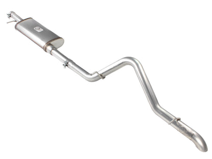 aFe 2.5in 409SS Cat-Back Exhaust Hi-Tuck | Jeep Wrangler Unlimited V6 3.6L 12-14 (49-46231)