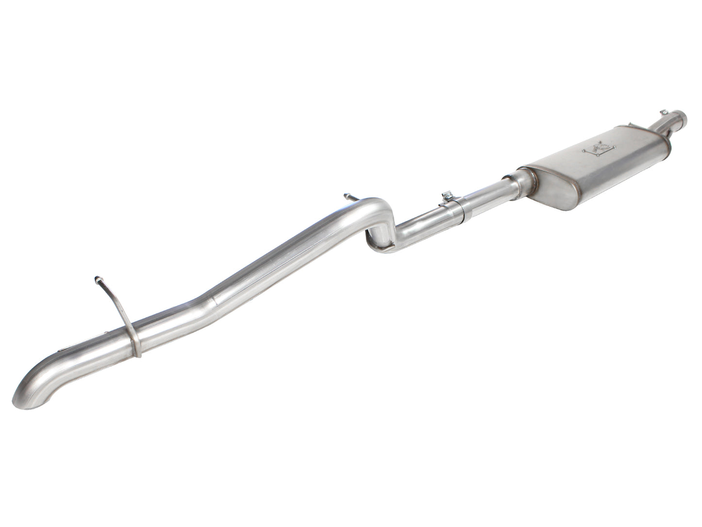 aFe 2.5in 409SS Cat-Back Exhaust Hi-Tuck | Jeep Wrangler Unlimited V6 3.6L 12-14 (49-46231)
