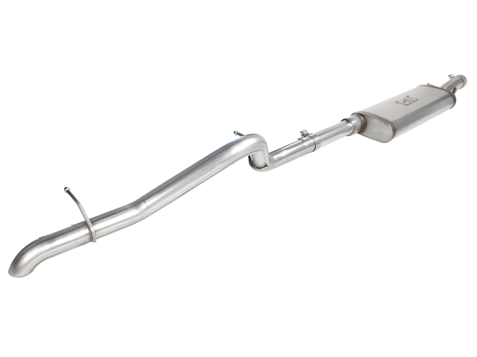 aFe 2.5in 409SS Cat-Back Exhaust Hi-Tuck | Jeep Wrangler Unlimited V6 3.6L 12-14 (49-46231)
