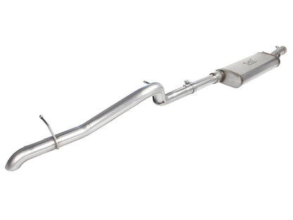aFe 2.5in 409SS Cat-Back Exhaust Hi-Tuck | Jeep Wrangler Unlimited V6 3.6L 12-14 (49-46231)