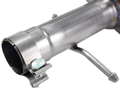 aFe 2.5in 409SS Cat-Back Exhaust Hi-Tuck | Jeep Wrangler Unlimited V6 3.6L 12-14 (49-46231)