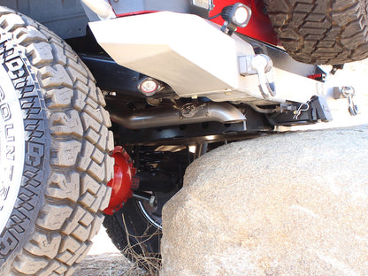 aFe 2.5in 409SS Cat-Back Exhaust Hi-Tuck | Jeep Wrangler Unlimited V6 3.6L 12-14 (49-46231)