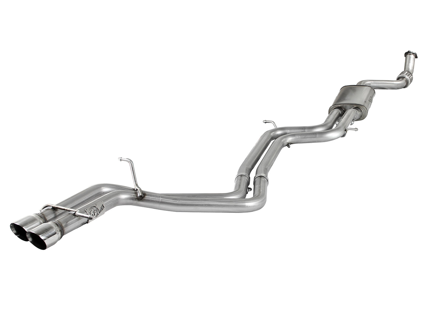 aFe Mach Force-Xp 2-3/4 to 2-1/4 SS Cat-Back Exhaust | Audi A4 (B8) 09-12 (49-46403)