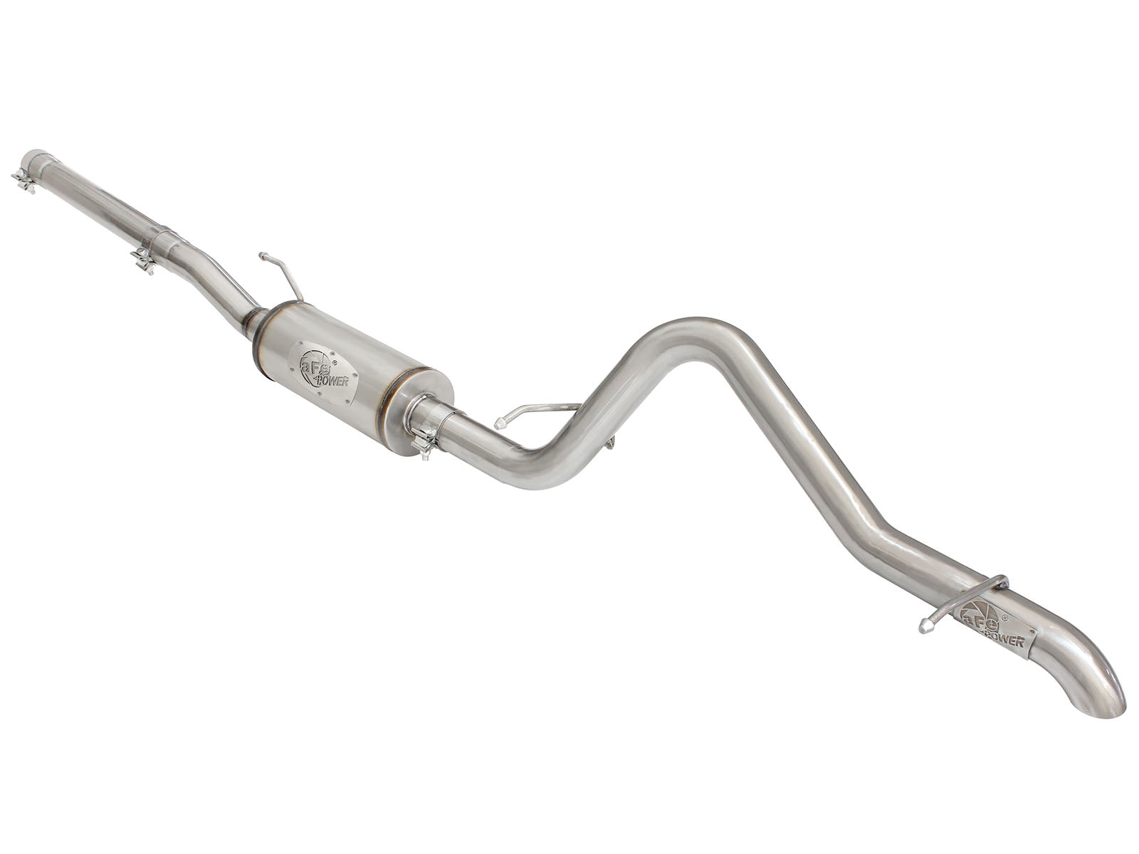 aFe 2.5in 409 SS Cat-Back Exhaust | Jeep Wrangler JK V6-3.6L (07-16) (49-48055)