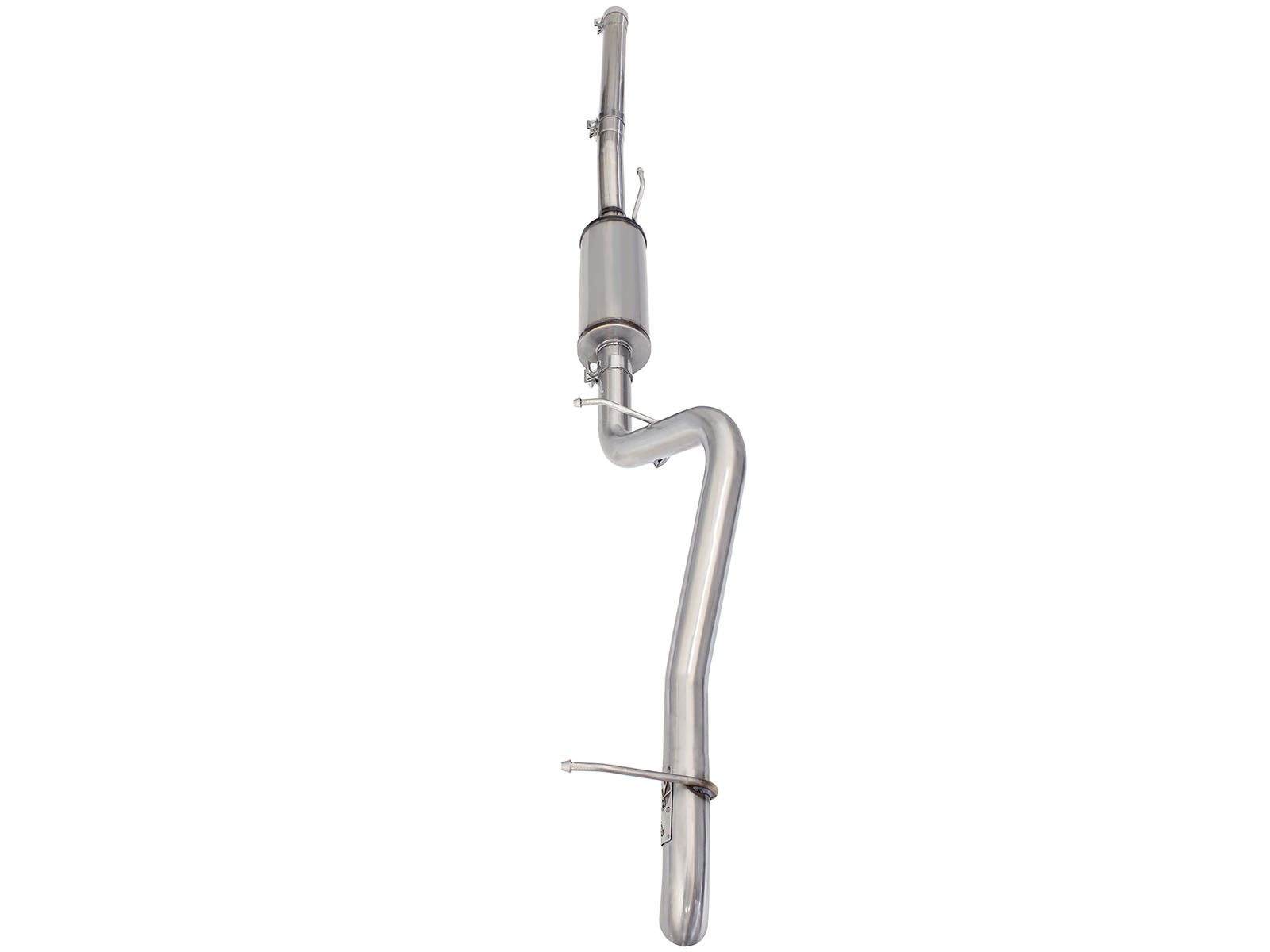 aFe 2.5in 409 SS Cat-Back Exhaust | Jeep Wrangler JK V6-3.6L (07-16) (49-48055)