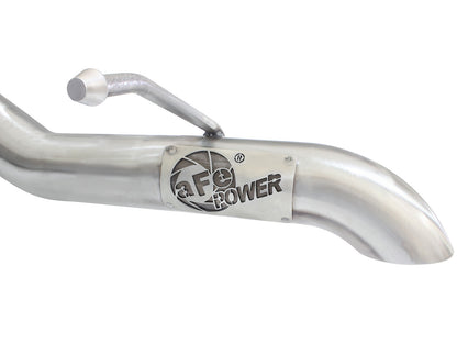 aFe 2.5in 409 SS Cat-Back Exhaust | Jeep Wrangler JK V6-3.6L (07-16) (49-48055)