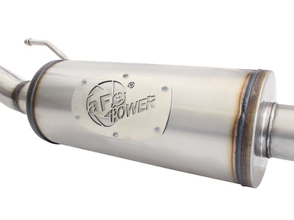 aFe 2.5in 409 SS Cat-Back Exhaust | Jeep Wrangler JK V6-3.6L (07-16) (49-48055)