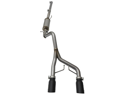 aFe Rebel 2.5in 409 SS D&S Cat-Back Exhaust Jeep Wrangler 3.6/3.8L (07-15) (49-48056-B)