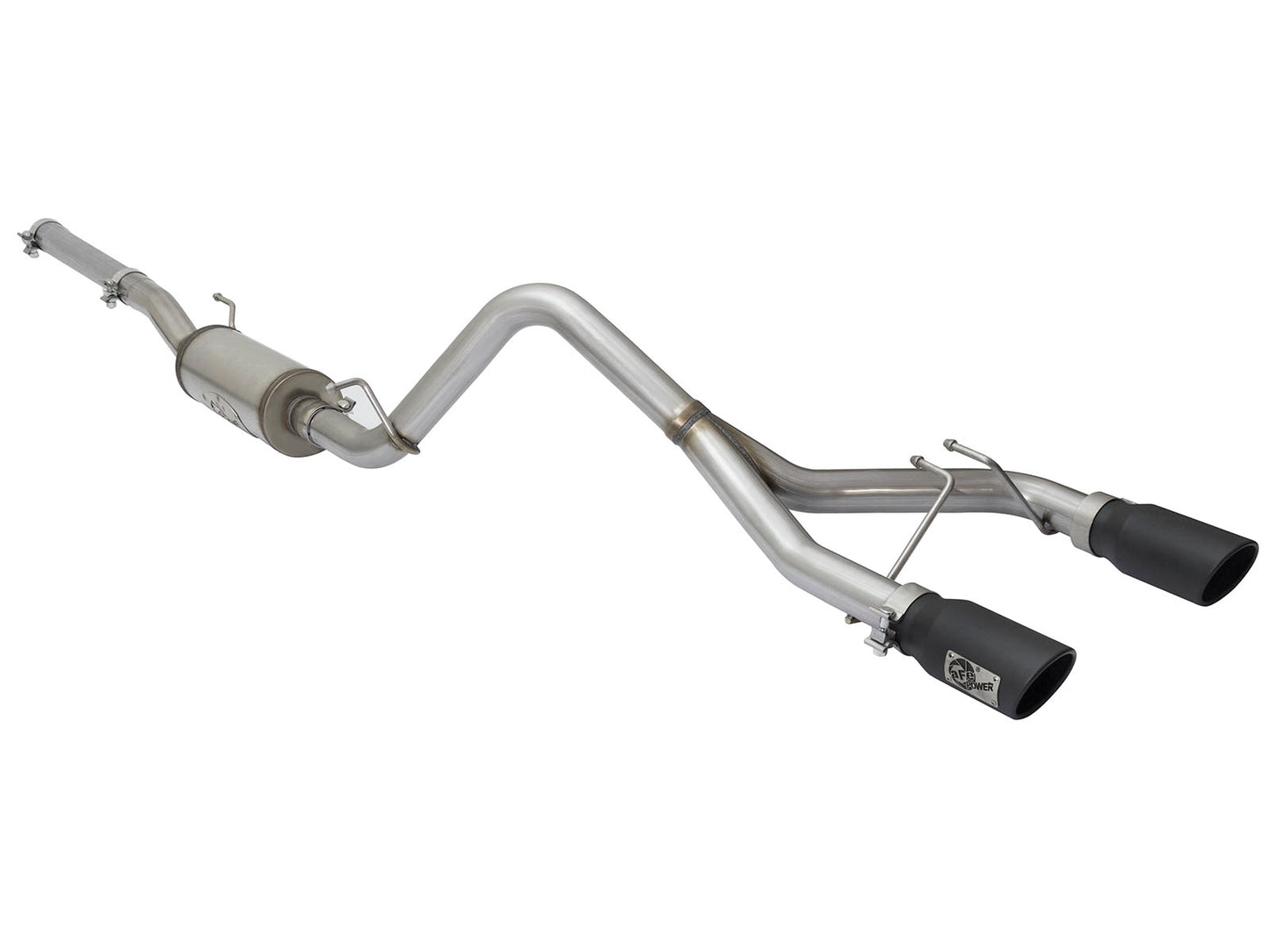 aFe Rebel 2.5in 409 SS D&S Cat-Back Exhaust Jeep Wrangler 3.6/3.8L (07-15) (49-48056-B)