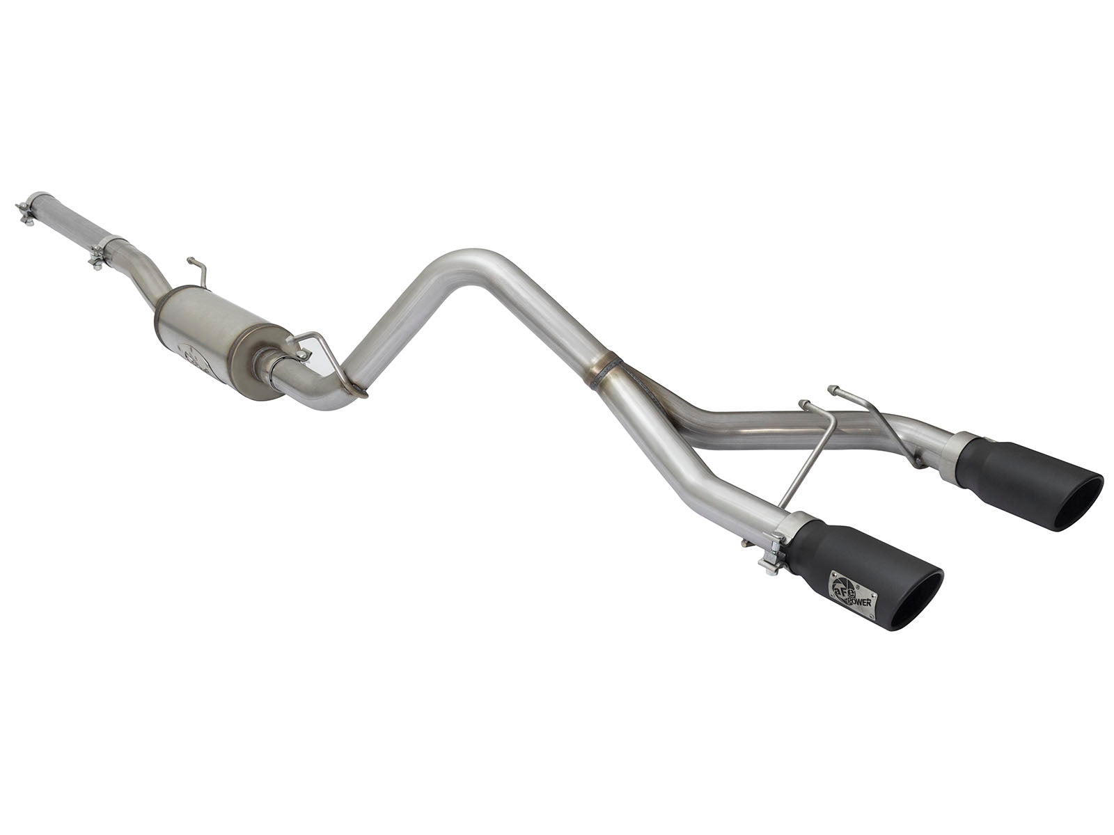 aFe Rebel 2.5in 409 SS D&S Cat-Back Exhaust Jeep Wrangler 3.6/3.8L (07-15) (49-48056-B)