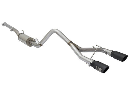 aFe Rebel 2.5in 409 SS D&S Cat-Back Exhaust Jeep Wrangler 3.6/3.8L (07-15) (49-48056-B)