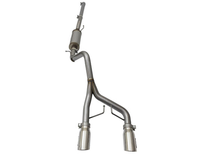 aFe Rebel 2.5in 409 SS D&S Cat-Back Exhaust Jeep Wrangler (07-15) 3.6/3.8L (49-48056-P)