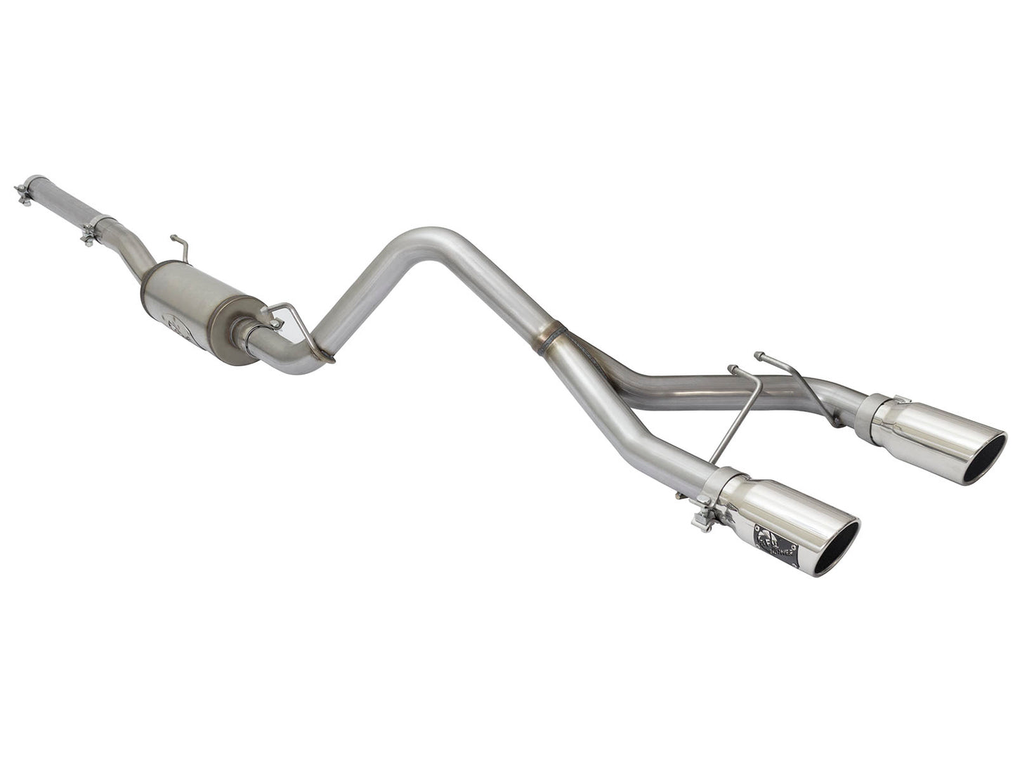 aFe Rebel 2.5in 409 SS D&S Cat-Back Exhaust Jeep Wrangler (07-15) 3.6/3.8L (49-48056-P)