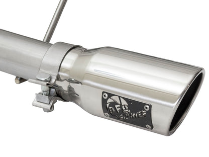aFe Rebel 2.5in 409 SS D&S Cat-Back Exhaust Jeep Wrangler (07-15) 3.6/3.8L (49-48056-P)