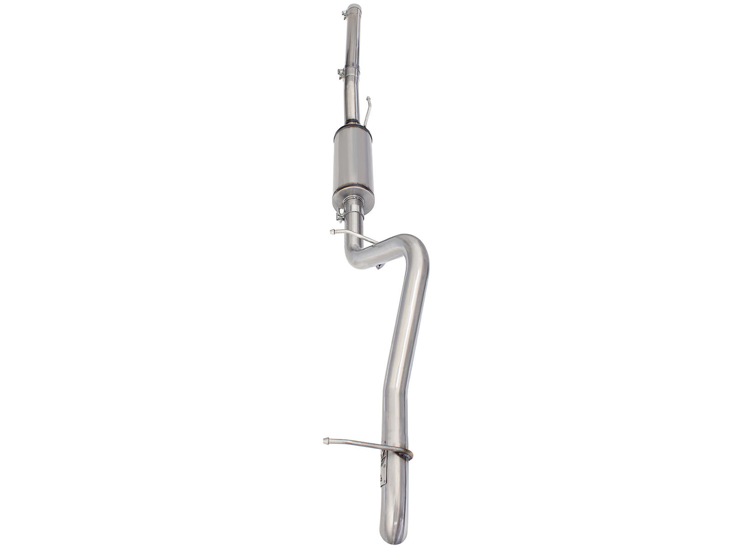 aFe 2.5in 409 SS Cat-Back Hi-Tuck Exhaust Jeep Wrangler V6 (07-17) (49-48057)