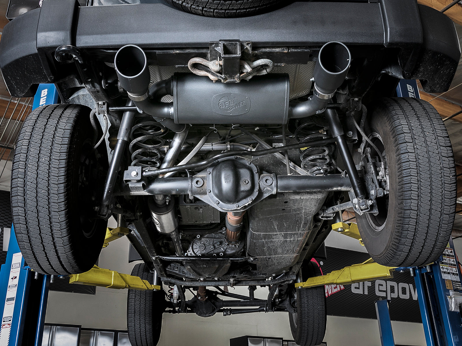 aFe Rebel Series 2.5in 409 SS Cat-Back Exhaust | Jeep Wrangler JK V6 3.6/3.8L (07+) (49-48062-B)