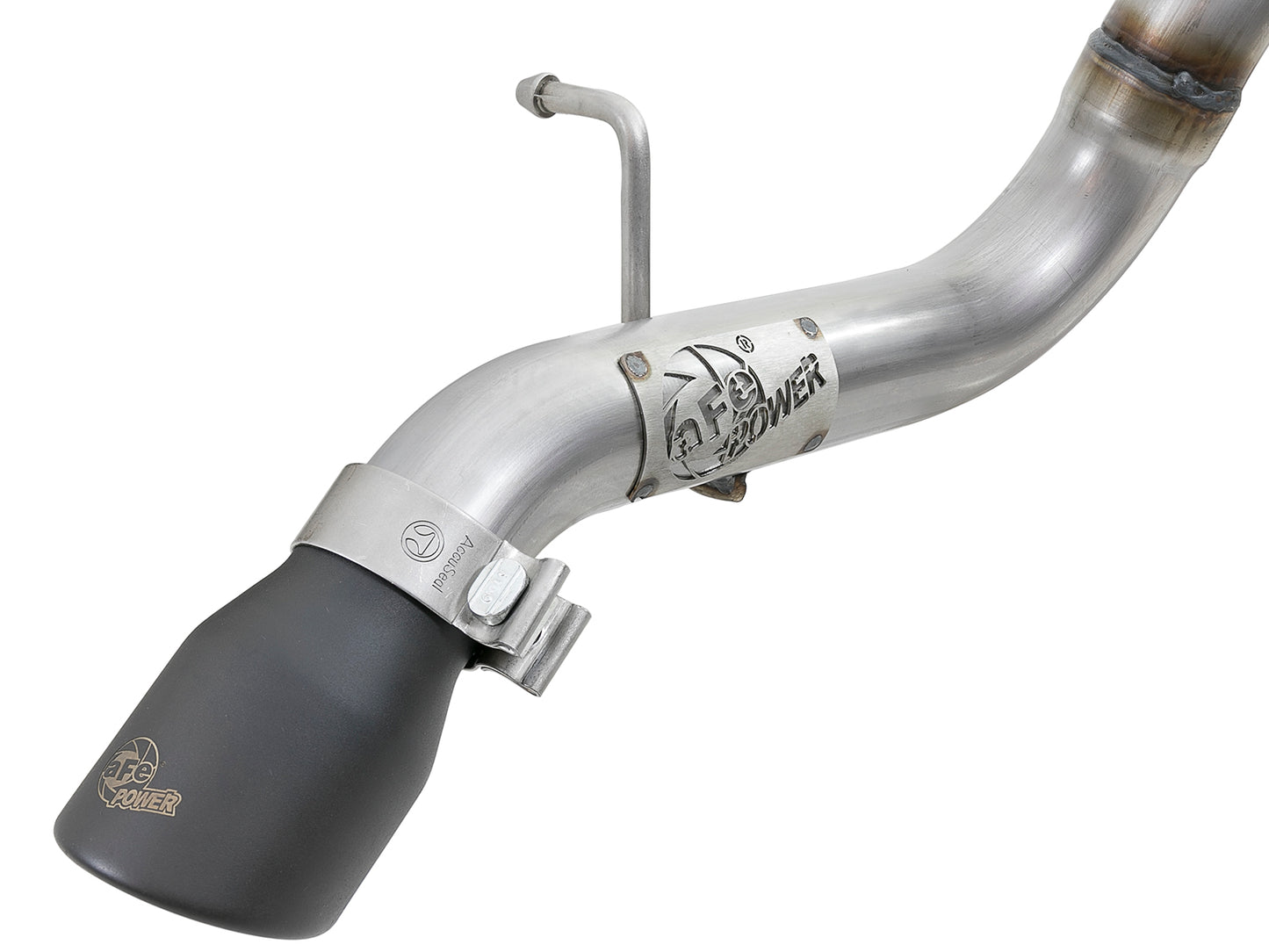 aFe 2.5in 409 SS Cat-Back Hi-Tuck Exhaust Jeep JL 18-21 3.6L (49-48065-1B)