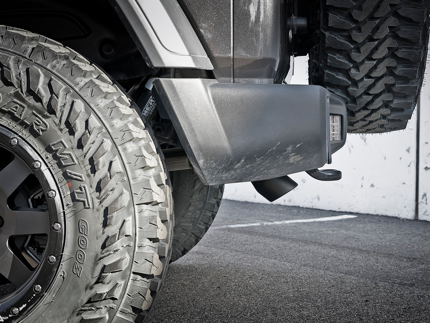 aFe 2.5in 409 SS Cat-Back Hi-Tuck Exhaust Jeep JL 18-21 3.6L (49-48065-1B)