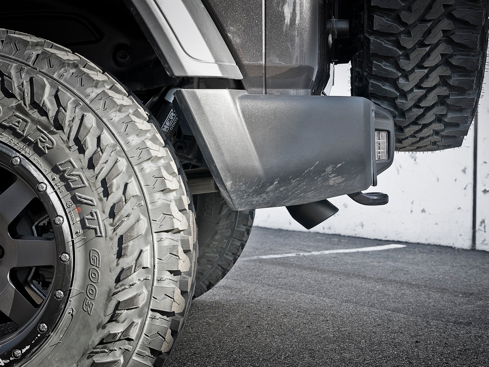 aFe 2.5in 409 SS Cat-Back Hi-Tuck Exhaust Jeep JL 18-21 3.6L (49-48065-1B)