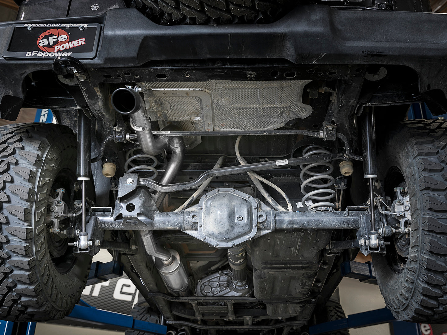 aFe 2.5in 409 SS Cat-Back Hi-Tuck Exhaust Jeep JL 18-21 3.6L (49-48065-1B)