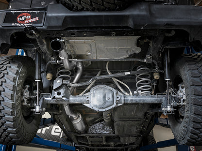 aFe 2.5in 409 SS Cat-Back Hi-Tuck Exhaust Jeep JL 18-21 3.6L (49-48065-1B)