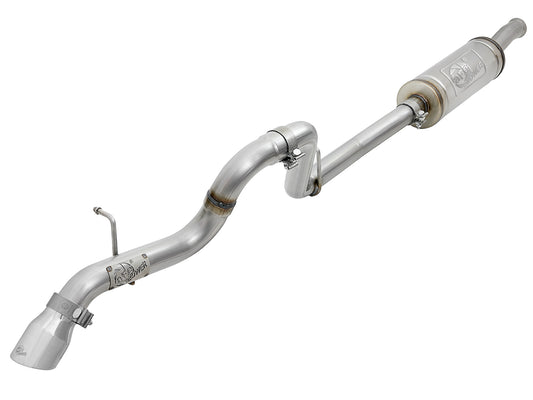 aFe 2.5in 409 SS Cat-Back Hi-Tuck Exhaust Jeep JL 18-21 3.6L (49-48065-1P)