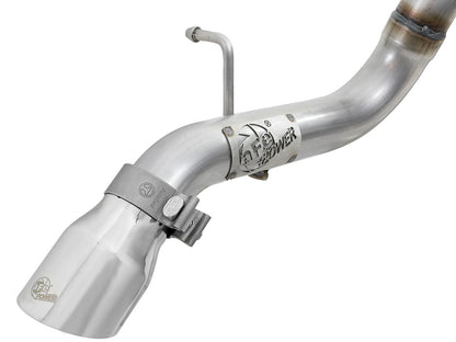 aFe 2.5in 409 SS Cat-Back Hi-Tuck Exhaust Jeep JL 18-21 3.6L (49-48065-1P)