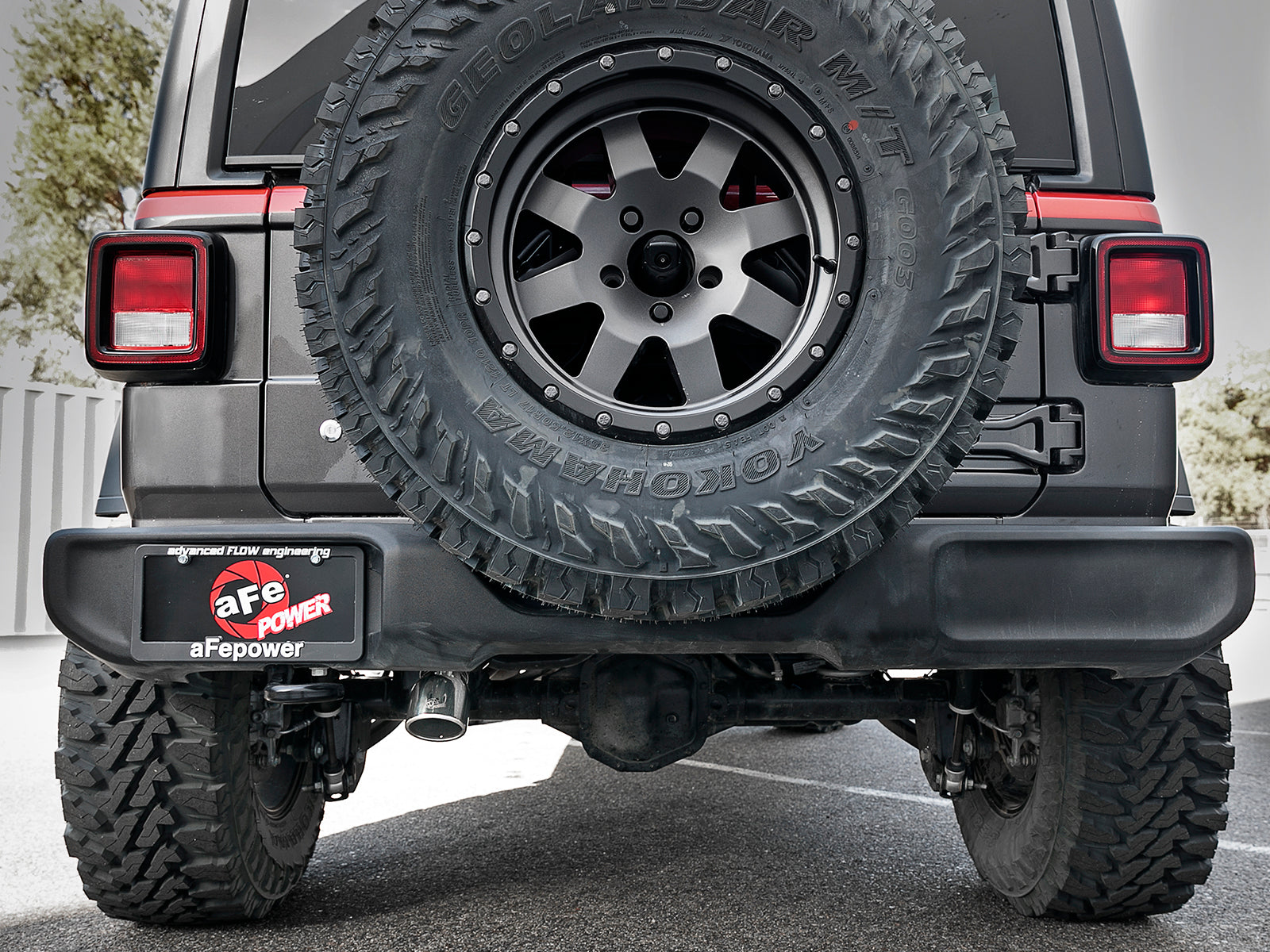 aFe 2.5in 409 SS Cat-Back Hi-Tuck Exhaust Jeep JL 18-21 3.6L (49-48065-1P)
