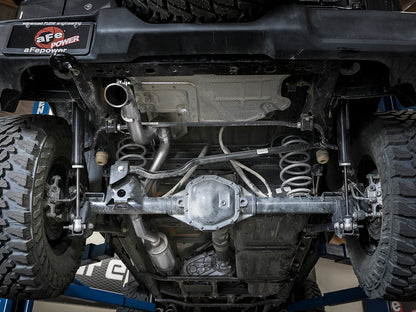 aFe 2.5in 409 SS Cat-Back Hi-Tuck Exhaust Jeep JL 18-21 3.6L (49-48065-1P)
