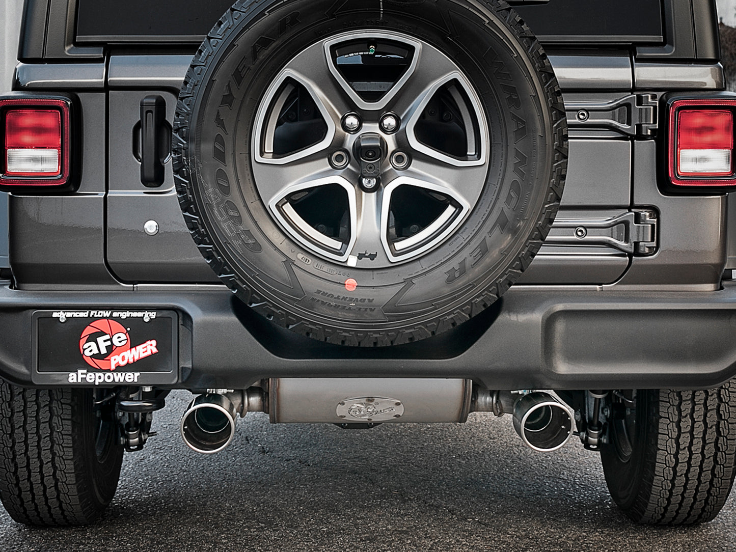 aFe 2.5in 409 SS D&S Cat-Back Exhaust Jeep Wrangler JL V6 (18+) (49-48066-P)