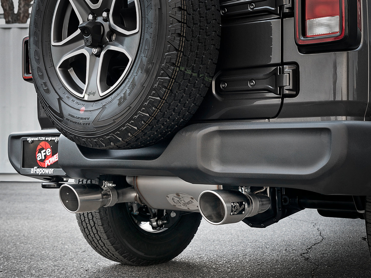 aFe 2.5in 409 SS D&S Cat-Back Exhaust Jeep Wrangler JL V6 (18+) (49-48066-P)