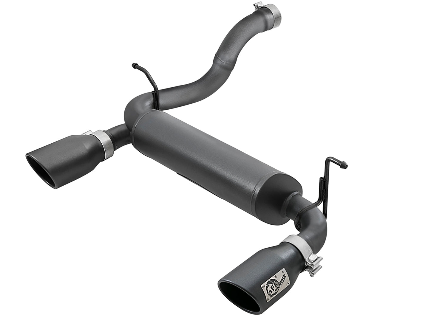 aFe 2.5in 409 SS Axle-Back Exhaust | Jeep Wrangler JL V6 3.6L (18+) (49-48067-B)